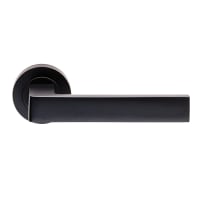 Carlisle Brass Sasso Lever on Rose Matt Black