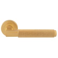 Carlisle Brass Terazzo Lever On Round Rose Satin Brass