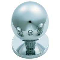 Carlisle Brass Fingertip Ball Knob Polished Chrome