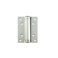 Groom Liobex Single Action Spring Hinges 100mm H Silver