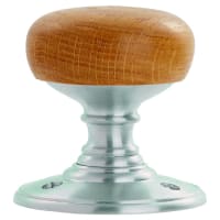 Carlisle Brass Delamain Wooden Knob Oak