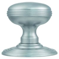 Carlisle Brass Delamain Ringed Concealed Fix Knob Satin Chrome