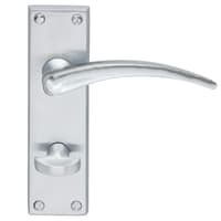 Carlisle Brass Wing Lever Bathroom Handle Satin Chrome