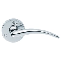 Carlisle Brass Wing Lever on Round Rose Polished Chrome