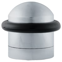 Carlisle Door Stop Floor Mounted Cylindrical Satin Chrome