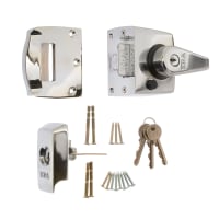 ERA British Standard High Security Nightlatch 40mm in Polished Chrome Finish