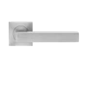 Karcher Seattle Lever on Square Rose Satin Stainless Steel
