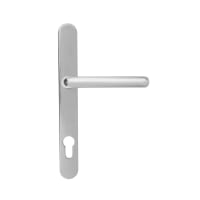 ERA Fab & Fix Balmoral Sprung Inline Lever Door Handle in Hardex Chrome Finish 243mm Backplate