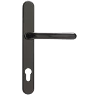 ERA Fab & Fix Balmoral Sprung Inline Lever Door Handle in Hardex Bronze Finish 243mm Backplate 