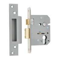 ERA Viscount Euro Mortice Sashlock 76mm Satin