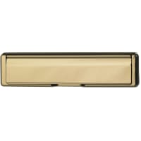 ERA Nu Mail Door Letterplate Midrail 76mm (40-80) Hardex Gold
