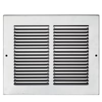 Carlisle Brass Intumescent Air Transfer Grille 300mm x 150mm Silver (Single Grill)