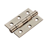 Eurospec Ball Bearing Hinge Non Grade 76 x 51mm Satin Nickel Plated