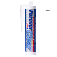Everbuild for ever Anti-Mould Silicone Sealant 310ml Clear