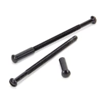 From The Anvil Black 5mm Male & Female Screws (2) - No Slots