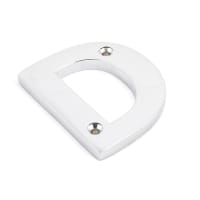 From The Anvil Polished Chrome Letter D