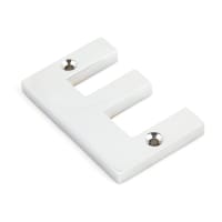 From The Anvil Polished Chrome Letter E