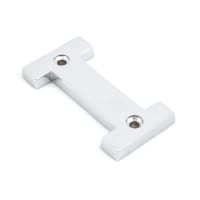 From The Anvil Polished Chrome Letter I