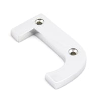 From The Anvil Polished Chrome Letter J