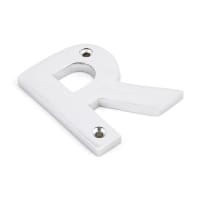 From The Anvil Polished Chrome Letter R