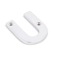 From The Anvil Polished Chrome Letter U