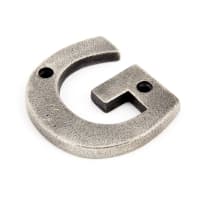 From The Anvil Antique Pewter Letter G