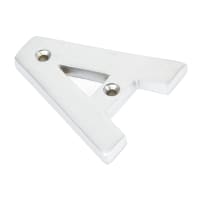 From The Anvil Satin Chrome Letter A
