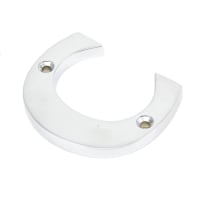 From The Anvil Satin Chrome Letter C