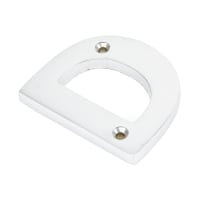 From The Anvil Satin Chrome Letter D