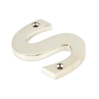 From The Anvil Polished Nickel Letter S
