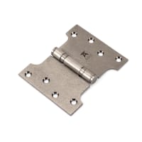 From The Anvil Pewter 4" x 3" x 5" Parliament Hinge (pair) ss