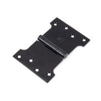 From The Anvil Black 4" x 4" x 6" Parliament Hinge (pair) ss