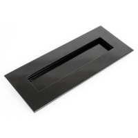 From The Anvil Black Small Letter Plate