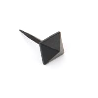 From The Anvil Black Pyramid Door Stud - Small