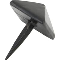 From The Anvil Black Pyramid Door Stud - Large