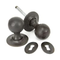 From The Anvil Beeswax Round Mortice/Rim Knob Set