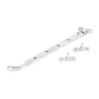 From The Anvil Satin Chrome 10" Peardrop Stay