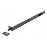 From The Anvil Black 12" Flush/Slide Door Bolt