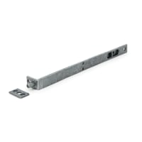 From The Anvil Pewter 12'' Flush/Slide Door Bolt