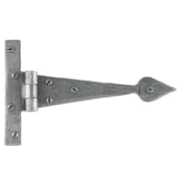 From The Anvil Pewter 6" Arrow Head T Hinge (pair)