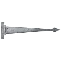 From The Anvil Pewter 18" Arrow Head T Hinge (pair)