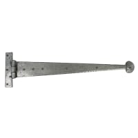 From The Anvil Pewter 22" Penny End T Hinge (pair)
