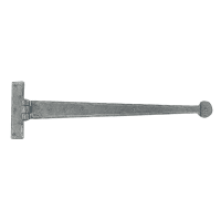 From The Anvil Pewter 18" Penny End T Hinge (pair)
