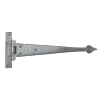 From The Anvil Pewter 12" Arrow Head T Hinge (pair)