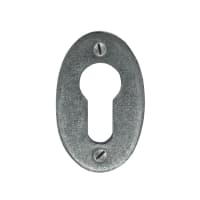 From The Anvil Pewter Oval Euro Escutcheon