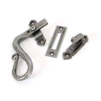 From The Anvil Pewter Locking Shepherd's Crook Fastener - LH