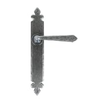 From The Anvil Pewter Cromwell Lever Latch Set