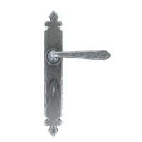 From The Anvil Pewter Cromwell Lever Bathroom Set