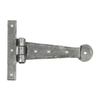 From The Anvil Pewter 6" Penny End T Hinge (pair)