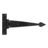 From The Anvil Black 9" Arrow Head T Hinge (pair)